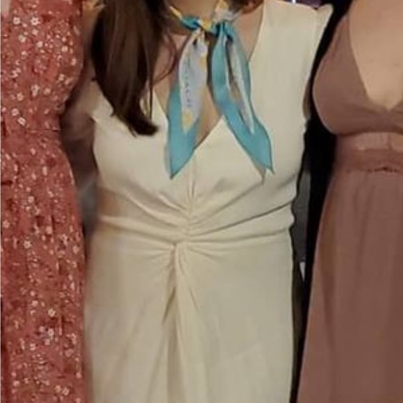 White Longsleeve Reformation Dress Size 8 - Picture 9 of 10